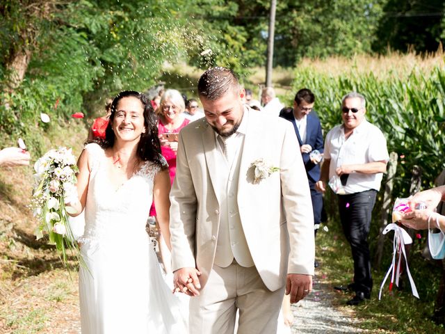 Le mariage de Claire et Johan à Labatut, Landes 18