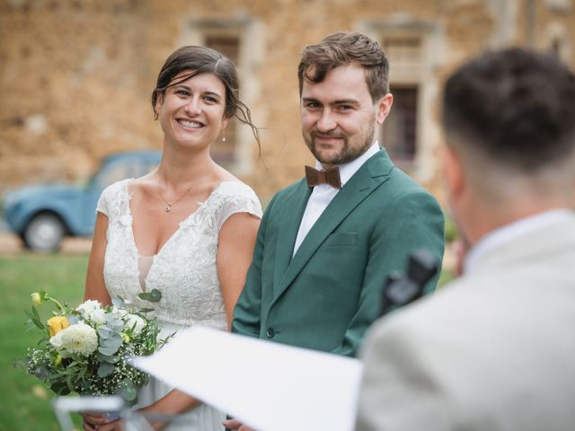 Le mariage de Simon et Clémentine à Tuffé, Sarthe 25