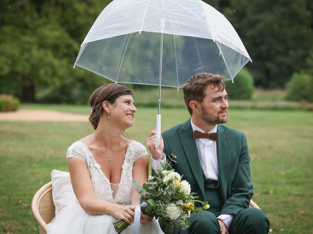 Le mariage de Simon et Clémentine à Tuffé, Sarthe 42