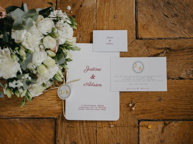 Le mariage de Adrien et Justine à Saint-Privat-des-Prés, Dordogne 9