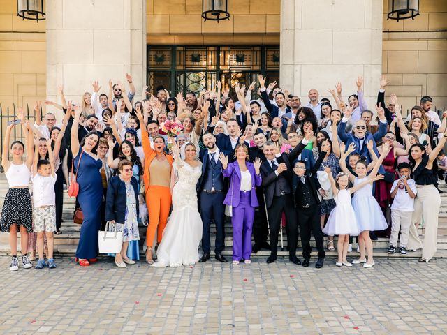 Le mariage de Jordan et Stellia à Montreuil, Seine-Saint-Denis 44