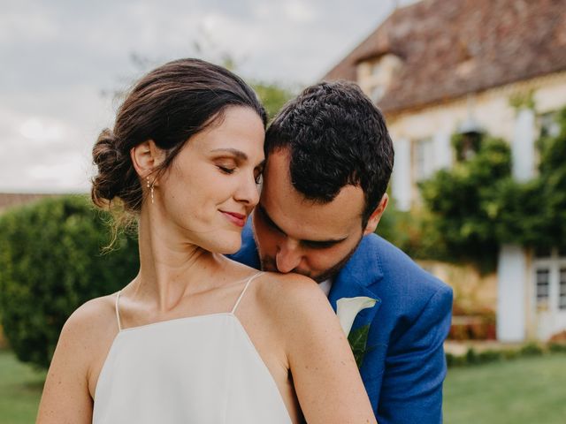 Le mariage de Rodrigue et Alice à Saint-Félix-de-Villadeix, Dordogne 77