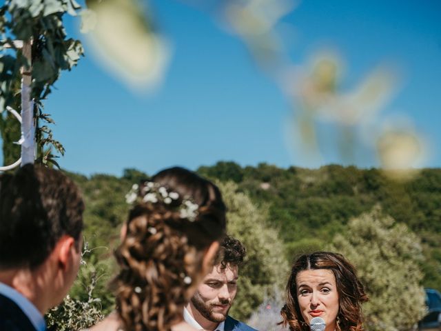 Le mariage de Giovanni et Pauline à Lussan, Gard 22