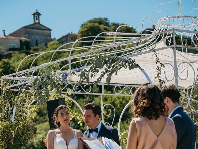 Le mariage de Giovanni et Pauline à Lussan, Gard 23
