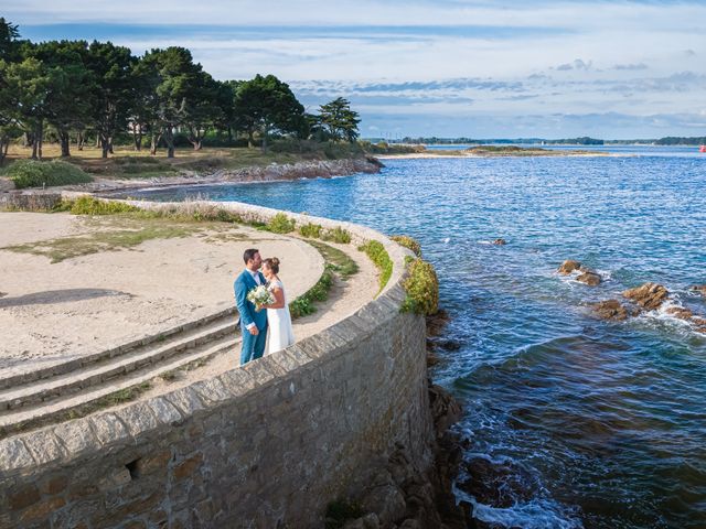 Le mariage de José et Clémence à Locmariaquer, Morbihan 1