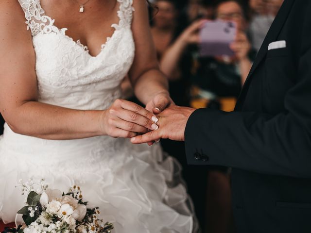 Le mariage de Fred et Amélie à Créances, Manche 53