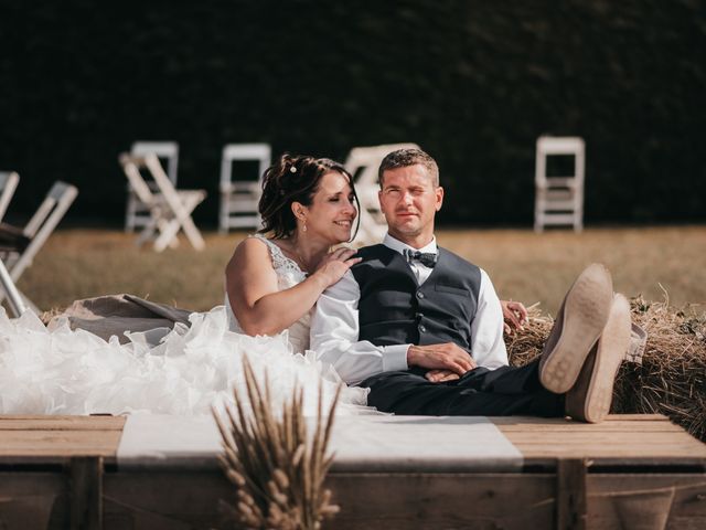 Le mariage de Fred et Amélie à Créances, Manche 93