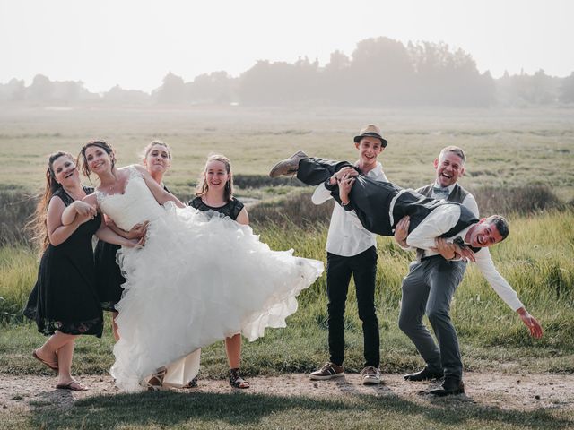 Le mariage de Fred et Amélie à Créances, Manche 95