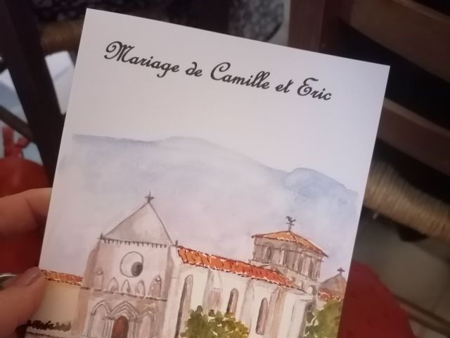 Le mariage de Eric et Camille à Criteuil-la-Magdeleine, Charente 5