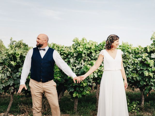 Le mariage de Julien et Sophie à Saint-Vincent-de-Pertignas, Gironde 40