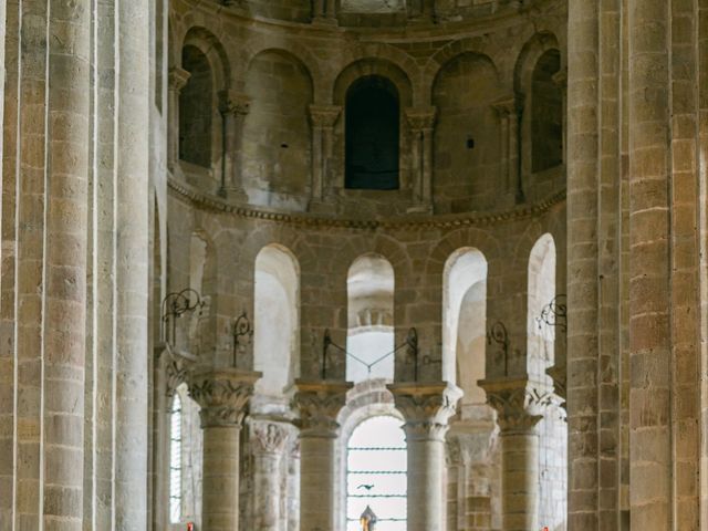 Le mariage de Thomas et Valentine à Conques, Aveyron 6