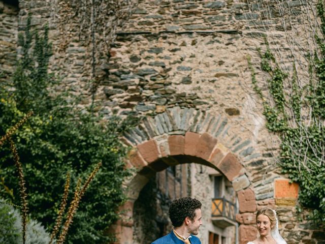 Le mariage de Thomas et Valentine à Conques, Aveyron 8