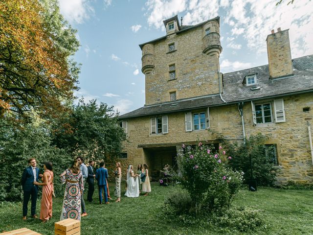 Le mariage de Thomas et Valentine à Conques, Aveyron 17