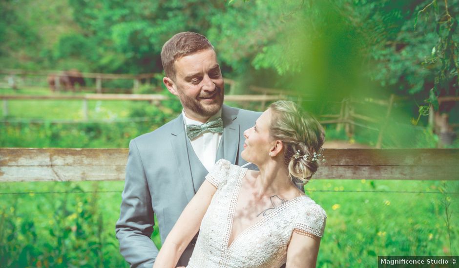 Le mariage de Christophe et Océanne à Le Monastère, Aveyron