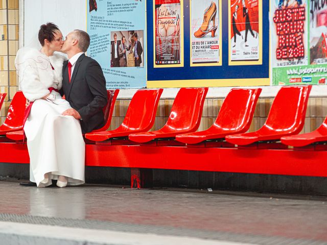 Le mariage de Franck et Aude à Paris, Paris 3