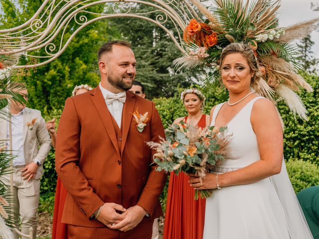 Le mariage de Alex et Soizic à Cambremer, Calvados 14