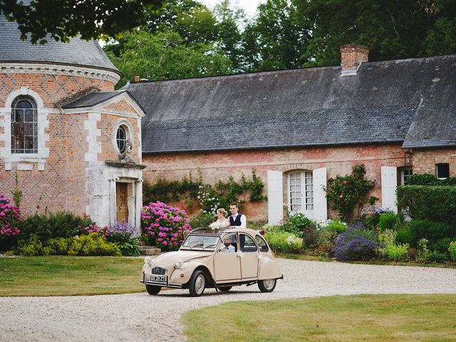 Le mariage de Benjamin et Justine à Radepont, Eure 5