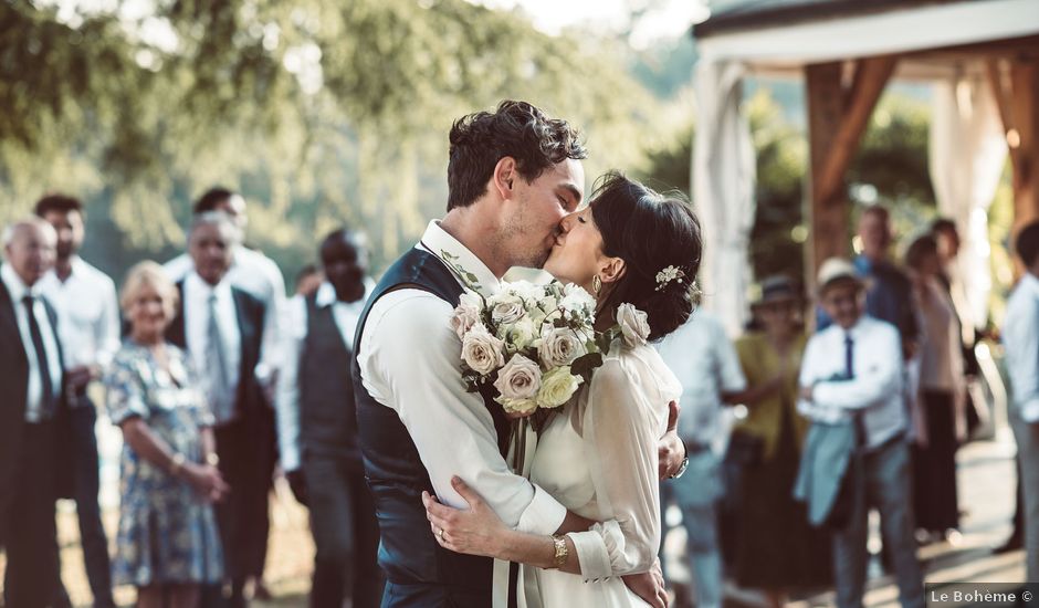 Le mariage de Giuliano et Eugénie à Liorac-sur-Louyre, Dordogne