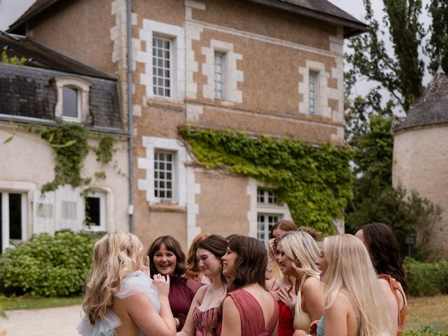Le mariage de John et May à Ingrandes, Indre 15