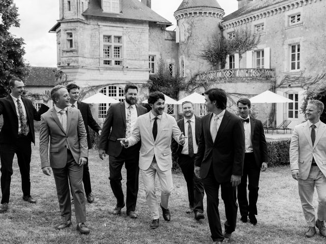 Le mariage de John et May à Ingrandes, Indre 40