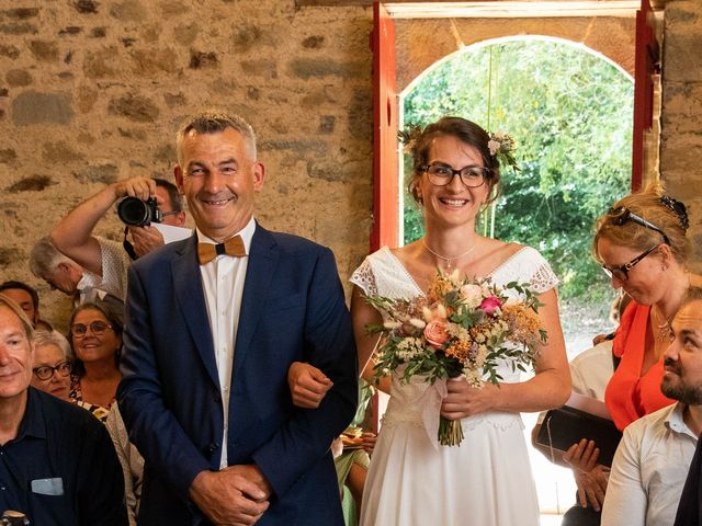 Le mariage de Mathieu et Florianne à Cléguérec, Morbihan 42