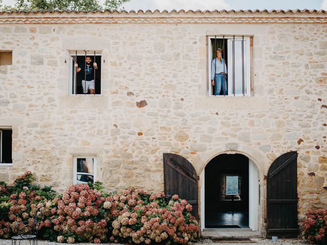 Le mariage de Léopold et Lise à Auros, Gironde 10