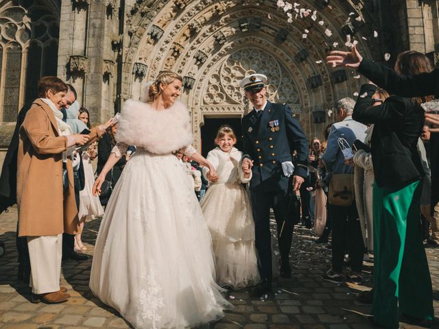 Le mariage de Romain et Charlotte à Quimper, Finistère 54