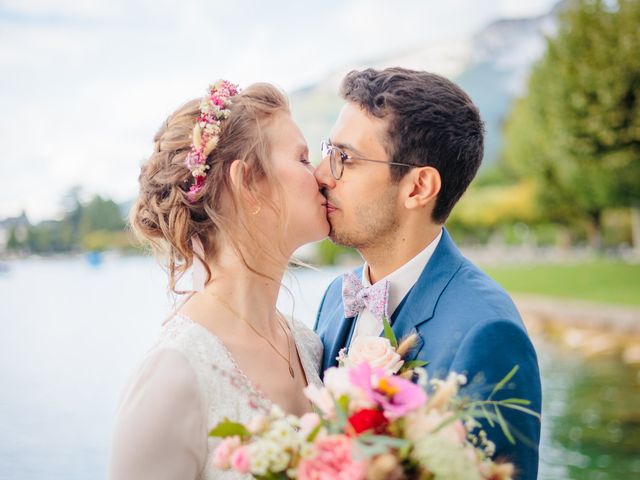 Le mariage de Pierre et Maëlys à Menthon-Saint-Bernard, Haute-Savoie 11