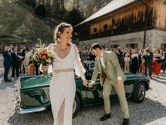 Le mariage de Morgane et Auguste à Giez, Haute-Savoie 13