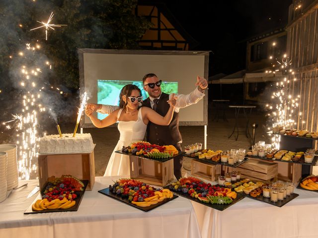 Le mariage de Steven et Céléna à Bartenheim, Haut Rhin 42