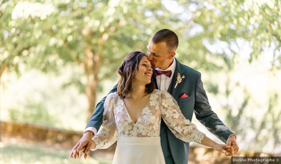 Le mariage de Maxime et Margaux à Uzerche, Corrèze