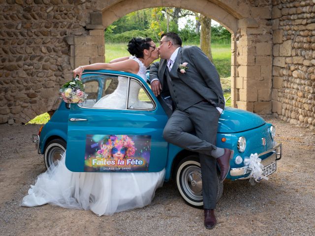 Le mariage de Amandine et Grégory à Épinouze, Drôme 11