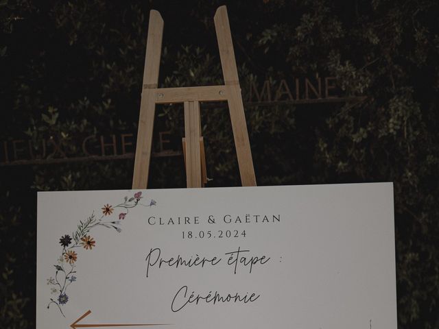 Le mariage de Gaëtan et Claire à Rochefort-du-Gard, Gard 84