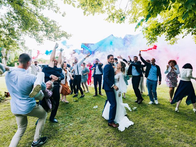 Le mariage de Julien et Roxanne à Degré, Sarthe 1