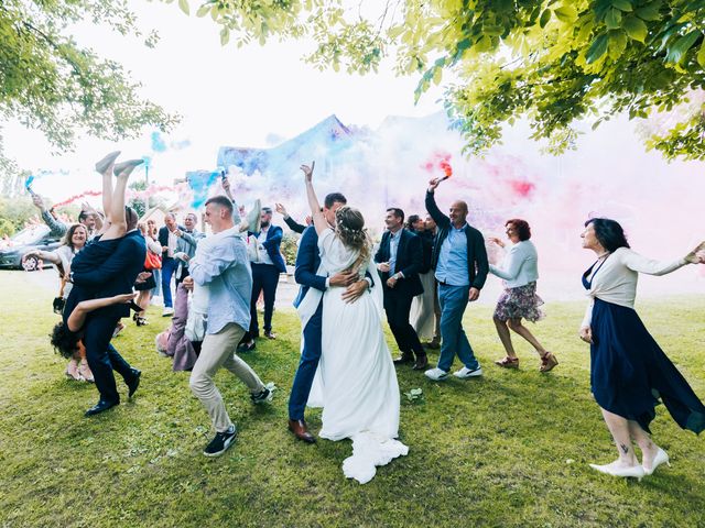 Le mariage de Julien et Roxanne à Degré, Sarthe 32