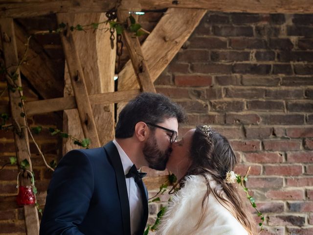 Le mariage de Flavien et Morgane à Chauvincourt-Provemont, Eure 6