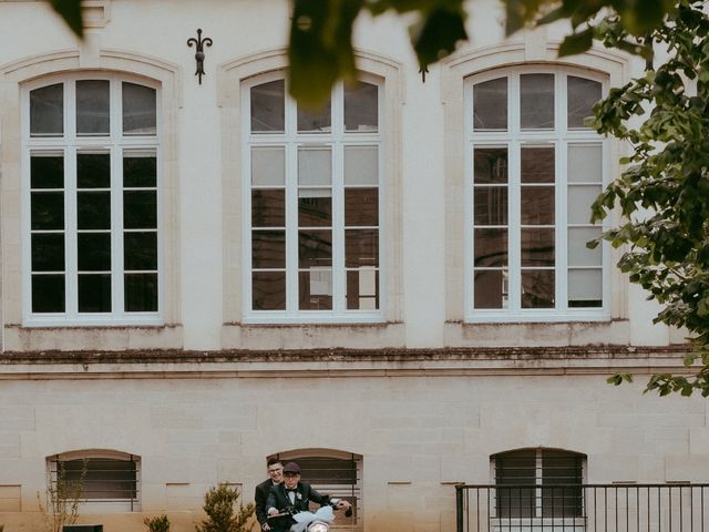 Le mariage de Oriane et Katia à La Réole, Gironde 34