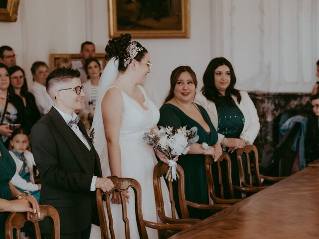 Le mariage de Oriane et Katia à La Réole, Gironde 45