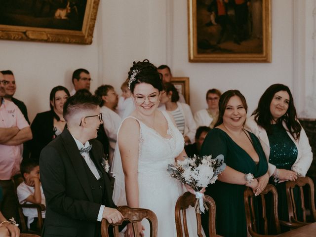 Le mariage de Oriane et Katia à La Réole, Gironde 47