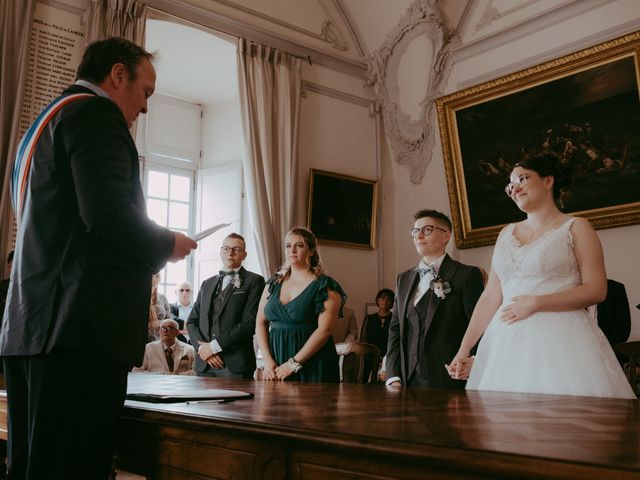 Le mariage de Oriane et Katia à La Réole, Gironde 53