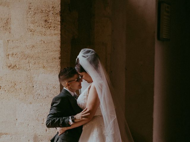 Le mariage de Oriane et Katia à La Réole, Gironde 86