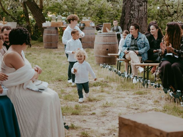 Le mariage de Oriane et Katia à La Réole, Gironde 91