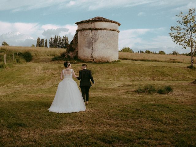 Le mariage de Oriane et Katia à La Réole, Gironde 130