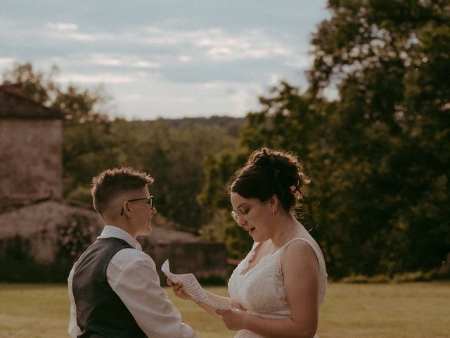 Le mariage de Oriane et Katia à La Réole, Gironde 144