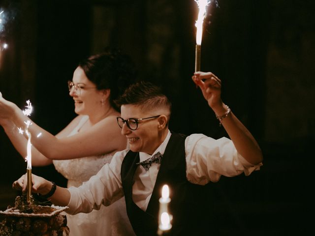 Le mariage de Oriane et Katia à La Réole, Gironde 168