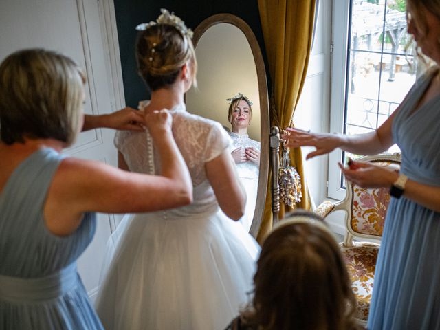 Le mariage de Edward et Lucy à Saint-Sulpice-le-Guérétois, Creuse 5