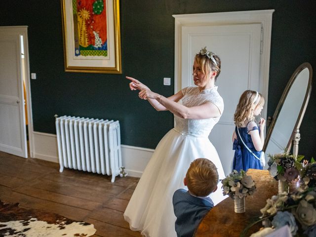Le mariage de Edward et Lucy à Saint-Sulpice-le-Guérétois, Creuse 7