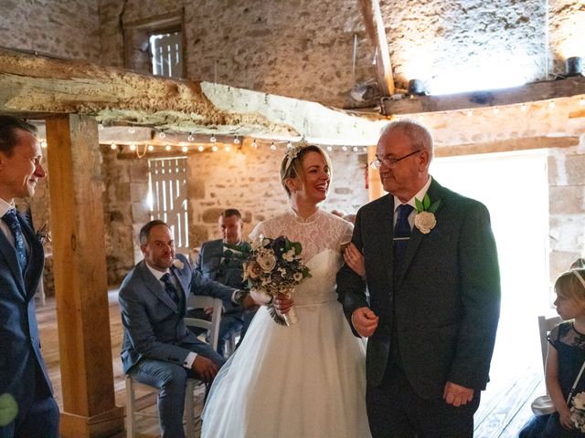 Le mariage de Edward et Lucy à Saint-Sulpice-le-Guérétois, Creuse 13
