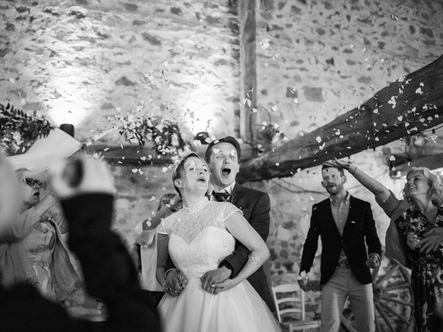 Le mariage de Edward et Lucy à Saint-Sulpice-le-Guérétois, Creuse 42