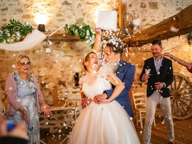 Le mariage de Edward et Lucy à Saint-Sulpice-le-Guérétois, Creuse 63